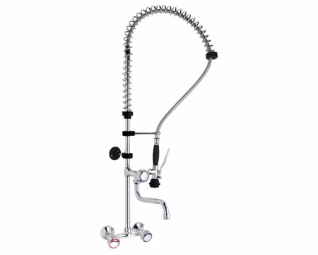 Sköljkran med Dusch Väggmonterad, HENDI