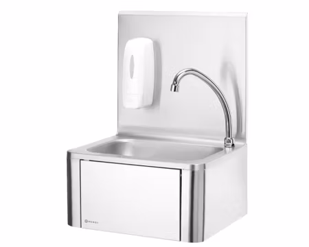 Köksvask Med Knästyrd Vattenaktivering 400×330×H560mm, HENDI