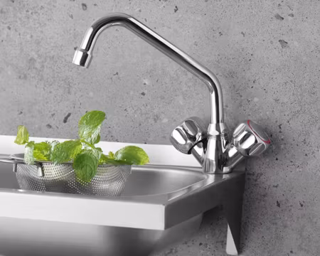 Blandare Med Två Vred, HENDI