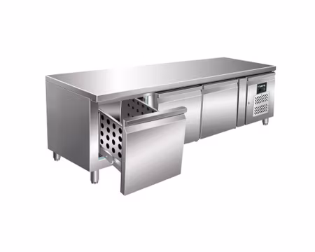 Grillkylbänk UGN3100TN-3S, B1795xD700xH650mm 3 draglådor, SARO