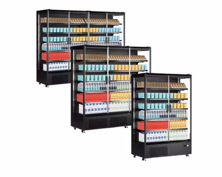 Multideck Kyl PC Serien För Stormarknader i 3 Olika VARIANTER, TEFCOLD