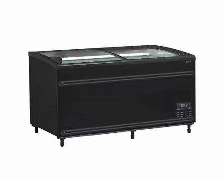 Kombinerad Kyl och Frysbox Stormarknad i SVART eller VIT, 1456/1446x858x890mm, TEFCOLD