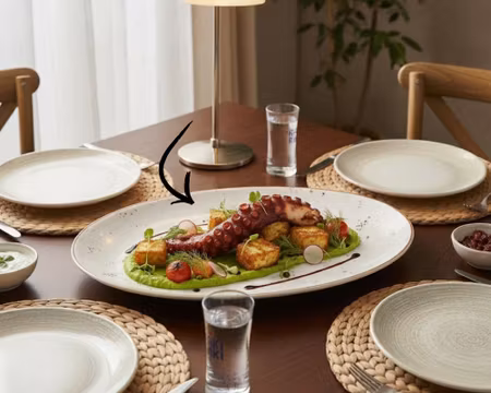 GRAIN Oval Tallrik 36x28 cm