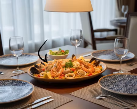 CALIF Lupin Oval tallrik 36x28cm