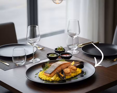 NOTTE Oval tallrik 36x28cm