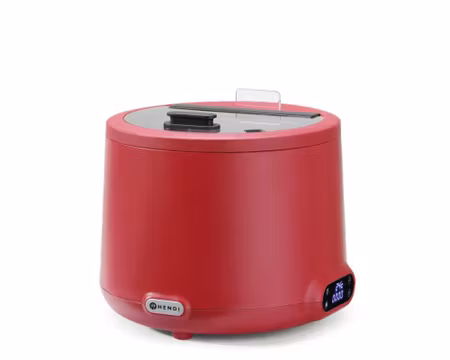 Soppkittel UNIQ 8Liter Röd, HENDI