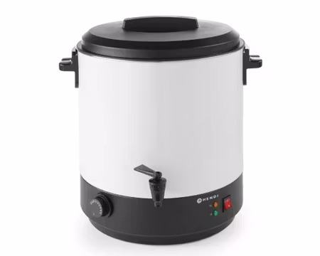 Dryckeskokare Vit, 25Liter 230V 2500W, HENDI