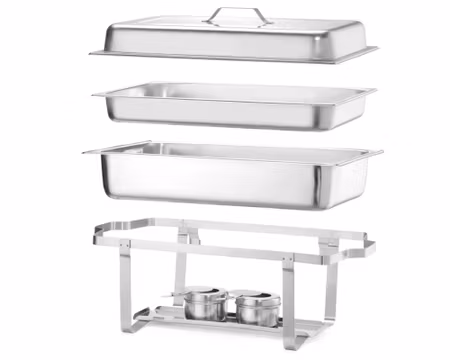 Chafing dish Gastronorm 1/1-65(ingår) Economic, HENDI