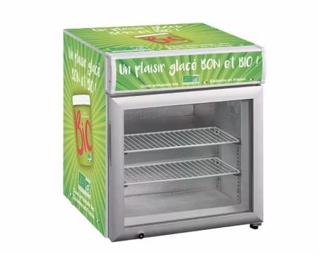 Bordfrys UF50GCP, Självstängande Glasdörr 570x530x657mm, TEFCOLD
