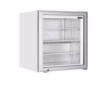 Bordfrys UF100G, Självstängande Glasdörr 610x540x670mm, HENDI