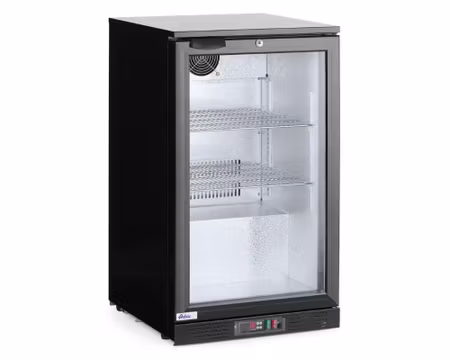 Barkyl 500x530x(h)865mm, Glasdörr 103Liter, HENDI