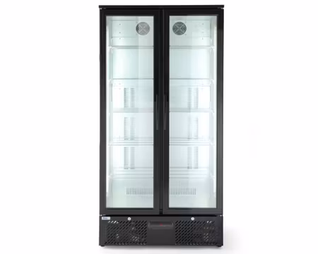 Drickakyl 2 Självstängande dörrar med lås, 900x530x(h)1820mm 447Liter, HENDI