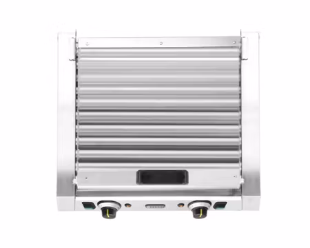 Korvrullgrill Med Energisparlock, 2 Zoner 11 Rullar 230V 980W, HENDI