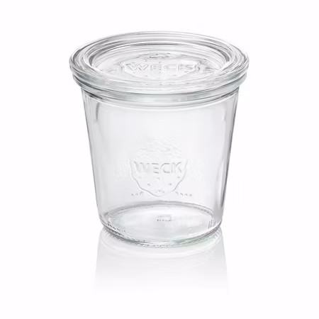 Glas D8,7cm, H8,7cm 29cl.Inkl glaslock, WECK