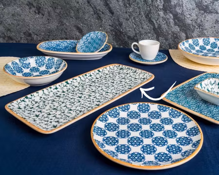 Calif Tallrik Rekt 34x16cm