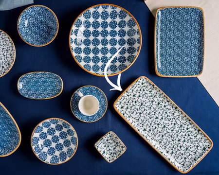 Calif Tallrik Rekt 34x16cm