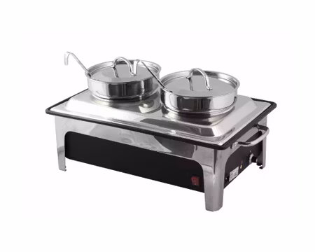 Chafing Dish, Soppstation 2x4L, SUNNEX