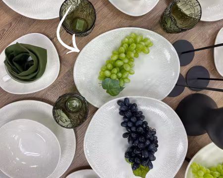 Radix Oval Tallrik 31x24cm