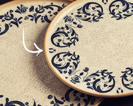 VIENTO Tallrik Hygge D22cm