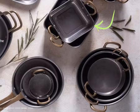 Antique Roaster small 11,5x11,5xH4,75cm