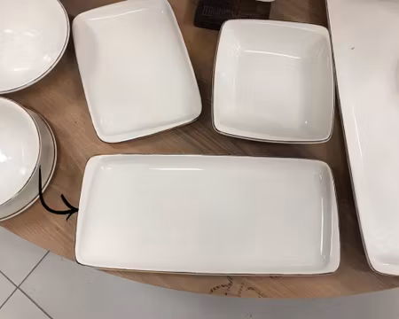 RETRO Rekt tallrik 34x16cm