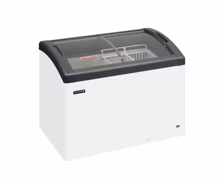 Glass Frysbox Focus 106, 1050x650x850mm 270Liter, TEFCOLD