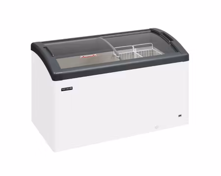 Glass Frysbox Focus 131, 1300x650x850mm 352Liter, TEFCOLD