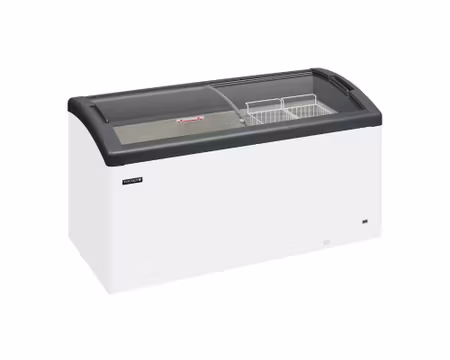 Glass Frysbox Focus 151, 1500x650x850mm 418Liter, TEFCOLD