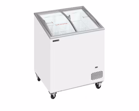 Glass frysbox IC201SCEB, 720x615x949mm176Liter, TEFCOLD