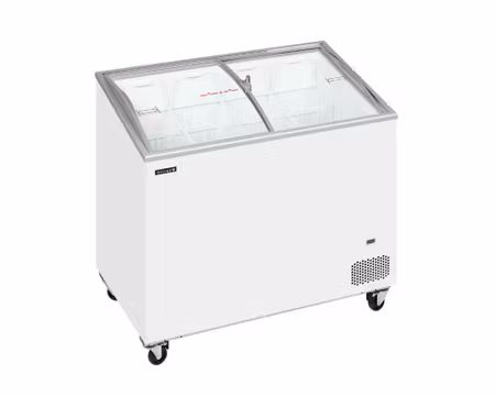 Glass frysbox IC301SCEB, 1010x615x949mm 264Liter, TEFCOLD