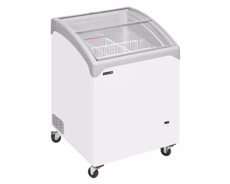 Glass frysbox NIC101SCEB, 665x665x918mm 130Liter, TEFCOLD