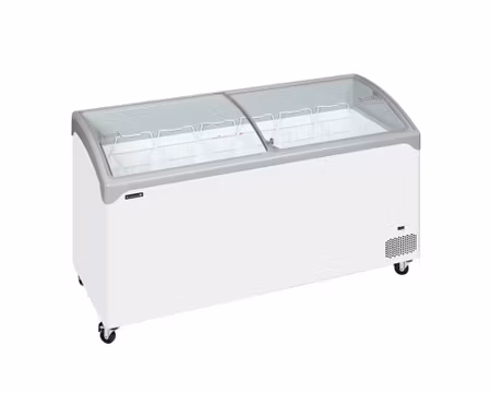 Glass frysbox NIC301SCEB, 1030x650x918mm 286Liter, TEFCOLD