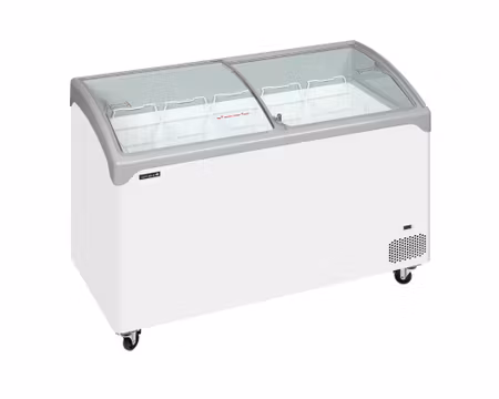 Glass frysbox NIC401SCEB, 1320x650x918mm 388Liter, TEFCOLD