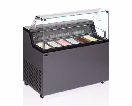 Glass Displayfrys MIRABELLA 6, 1187x677x1190mm, FRAMEC