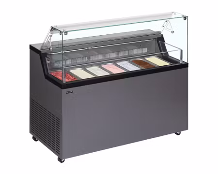 Glass Displayfrys MIRABELLA 7, 1337x677x1190mm, FRAMEC