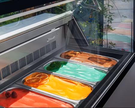 Glass Displayfrys MIRABELLA 6, 1187x677x1190mm, FRAMEC