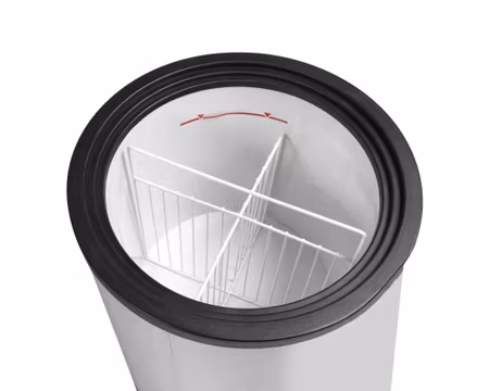 Burkfrys/Glassfrys CF78 567x567x830mm 80Liter, TEFCOLD