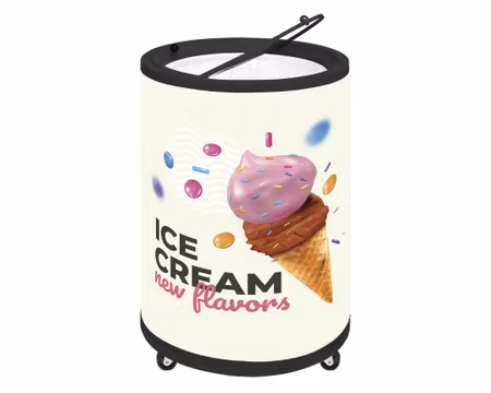 Burkfrys/Glassfrys CF78 567x567x830mm 80Liter, TEFCOLD