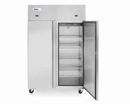 Kylskåp/Frysskåp 420+420 Liter, 1200x740x(h)1950mm, HENDI