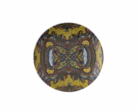 Tallrik/Assiette Flat Rund Mandala D 20cm, FRANKHUGO