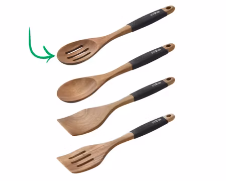 Serveringssked Perf 30,5cm Acacia