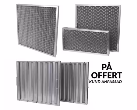 Kundanpassad CamMet Fettfilter(På Offert)