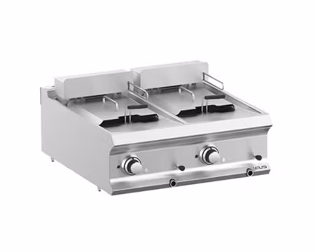 Fritös Domina Pro700, 12+12Liter 18kW, 70x73x25cm, mbm