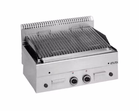 Lavastensgrill-GAS Med Fiskgaller, 80x60x27cm 14kW, mBm