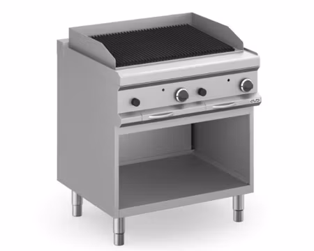 Lavastensgrill-GAS, 80x71,4x85cm 15kW, mBm