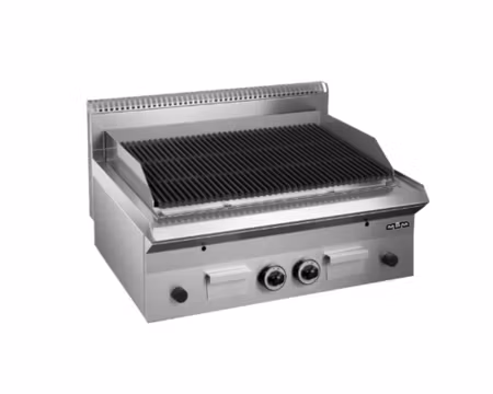 Lavastensgrill-GAS, 80x65x27cm 15kW, mBm