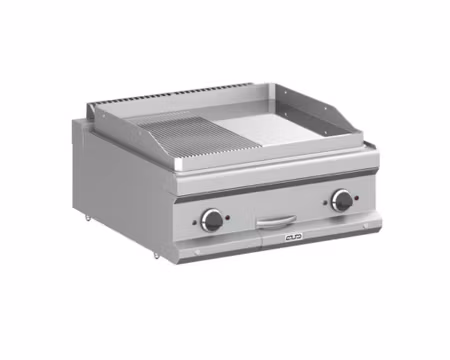 Stekhäll Räfflad/Slät-Krom 8kW, 70x71,4x25cm, mBm