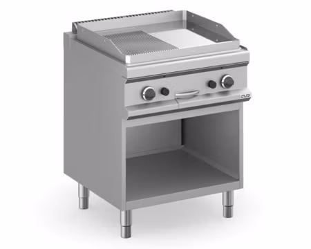 Gas-Stekhäll Räfflad/Slät 11kW, 70x71,4x85cm, mBm