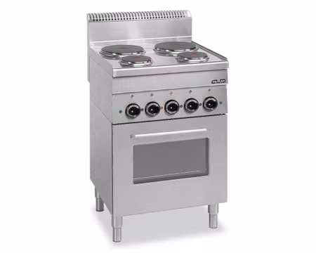 Elspis 4xPlattor Inkl Elektrisk Ugn-Grill 60x60x85cm 12,5kW, mBm
