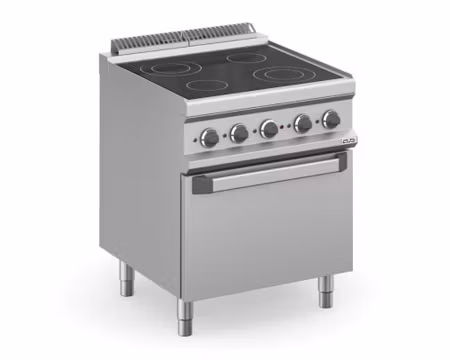 Glaskeramikspis Magistra Plus700, 4xKokzoner+Ugn 70x71,4x85cm 13,9kW, mBm